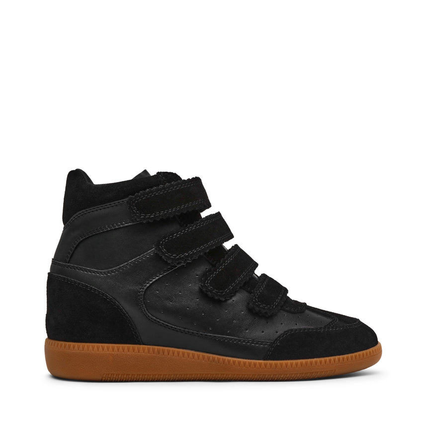 Mustang Black Suede