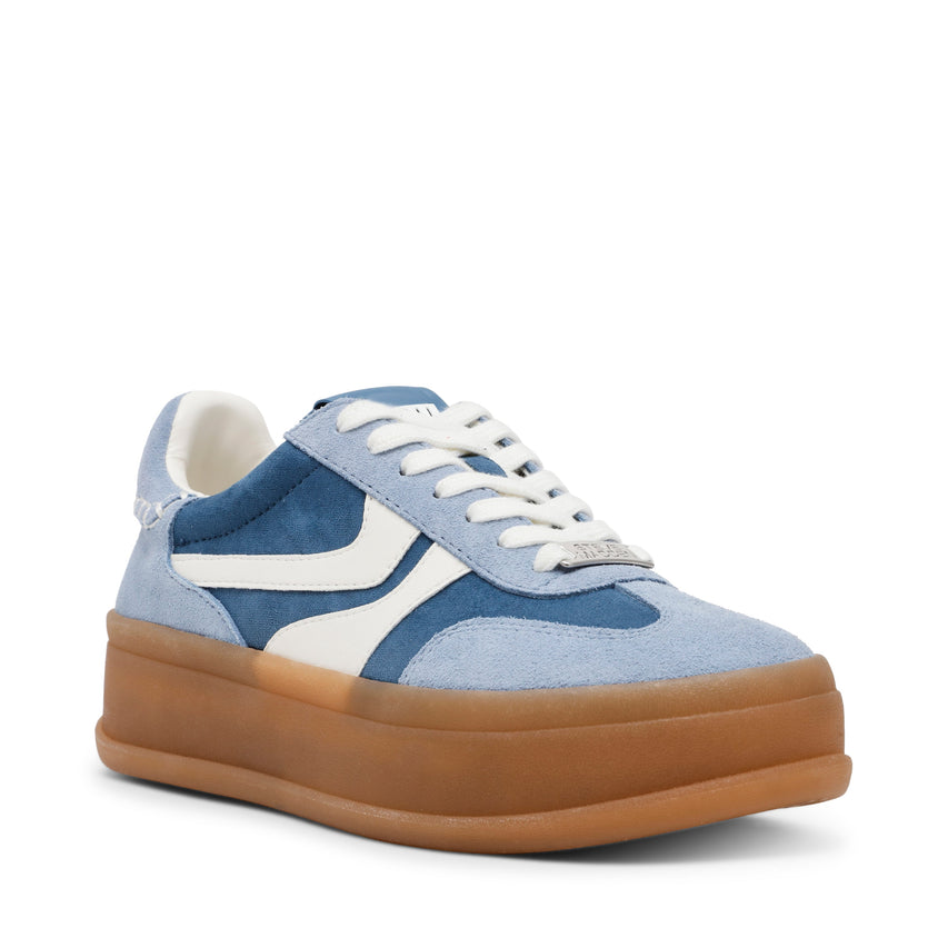 Off-Track Baby Blue Suede