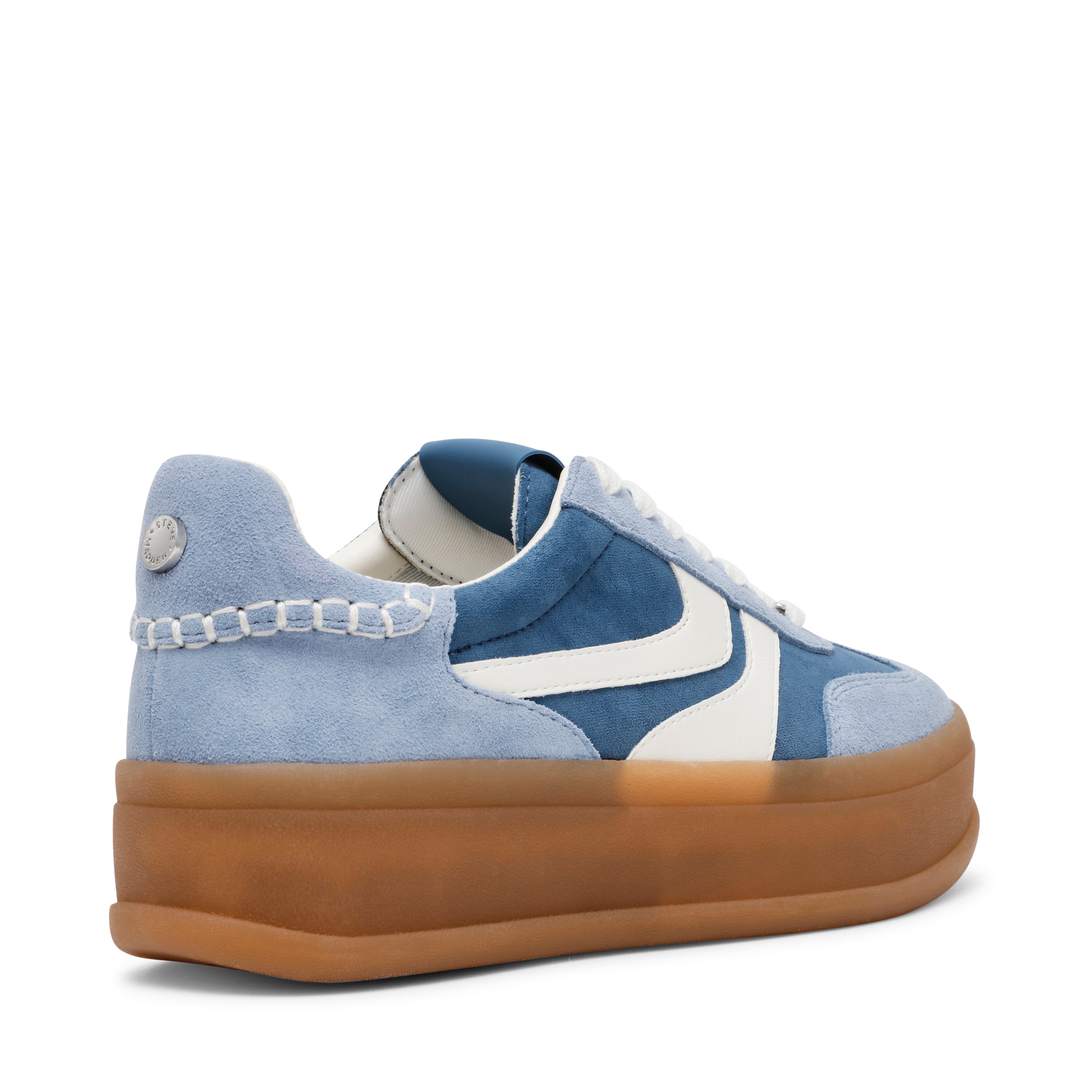 Off-Track Baby Blue Suede