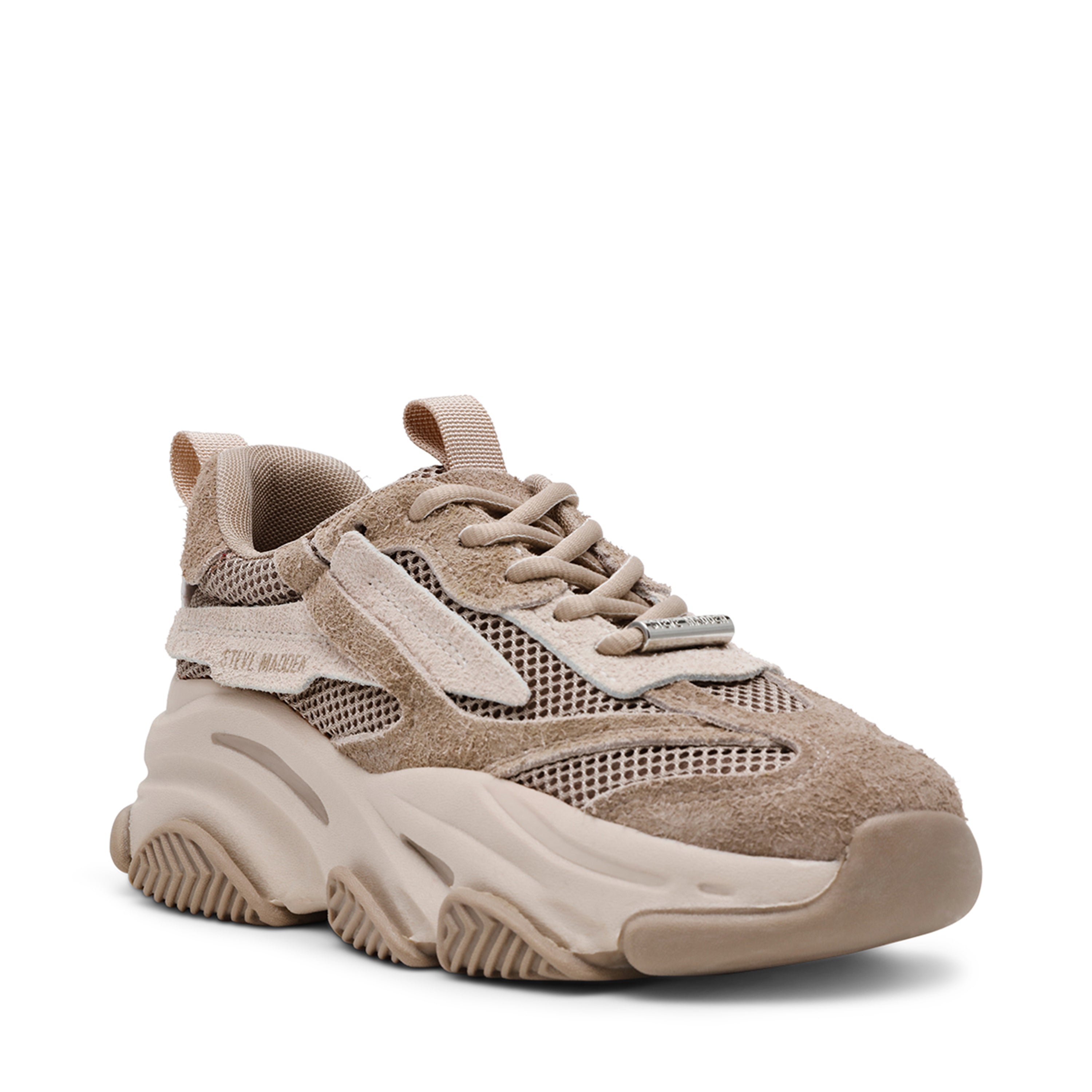 Possession-E Taupe/Grey Suede