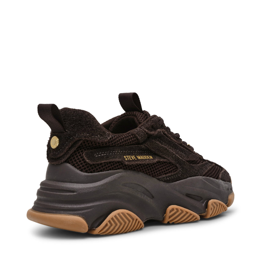 Possession-E Chocolate Brown Suede