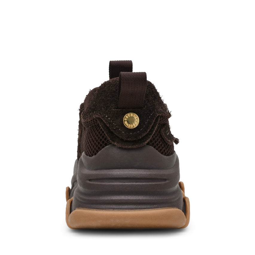 Possession-E Chocolate Brown Suede