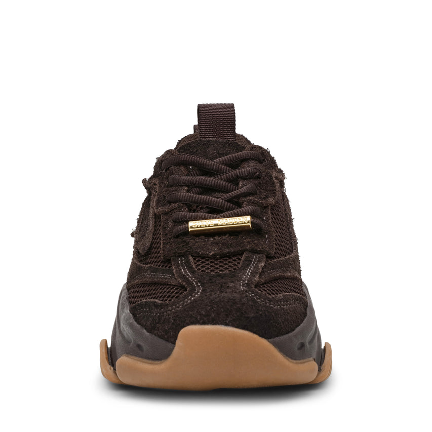Possession-E Chocolate Brown Suede