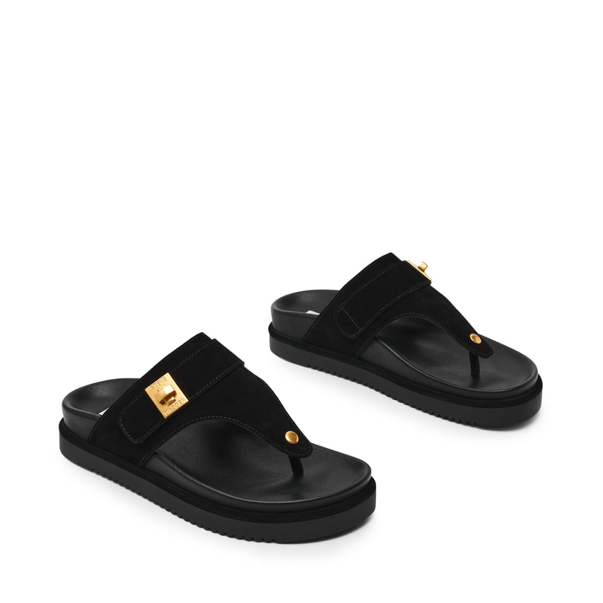 Tuned-In Black Suede