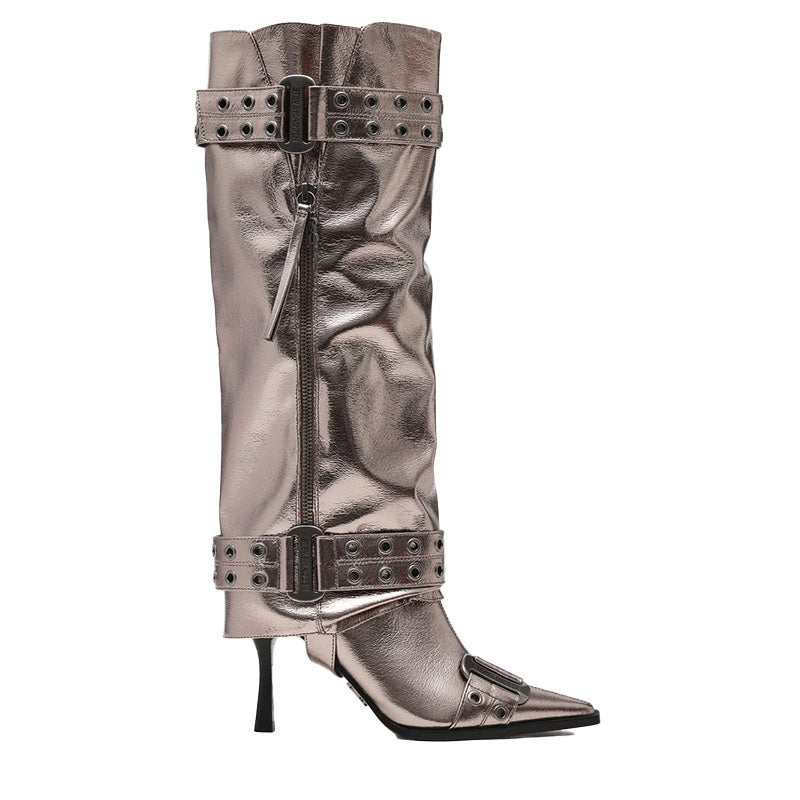 Showcaser Pewter Crinkle
