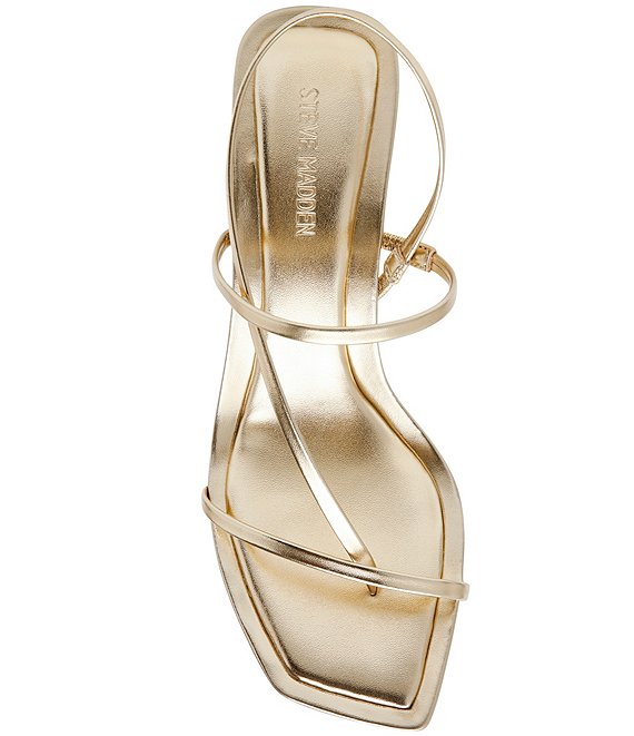 Locke heeled sandal Champagne