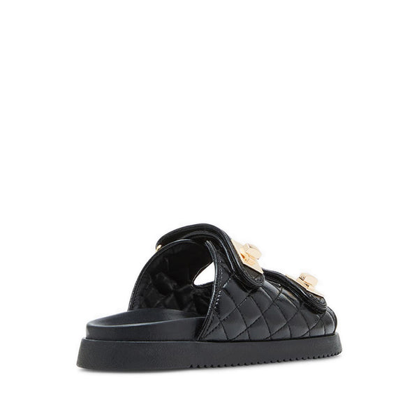 Schmona-CN Slides Black Leather