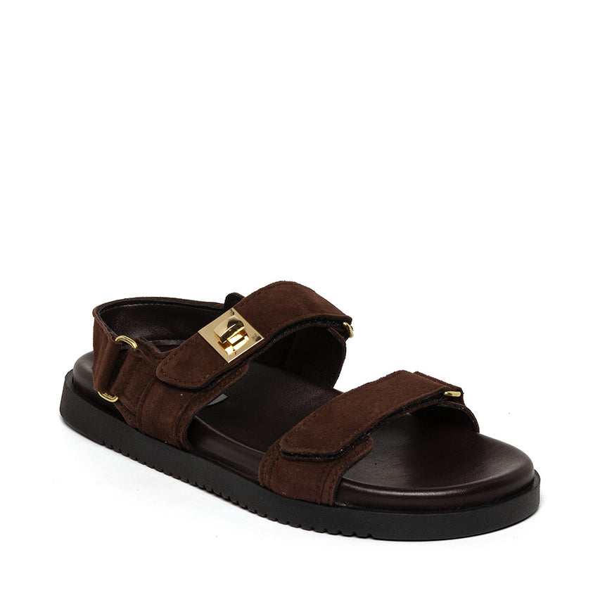 Mona-E Dark Brown Suede - view 2