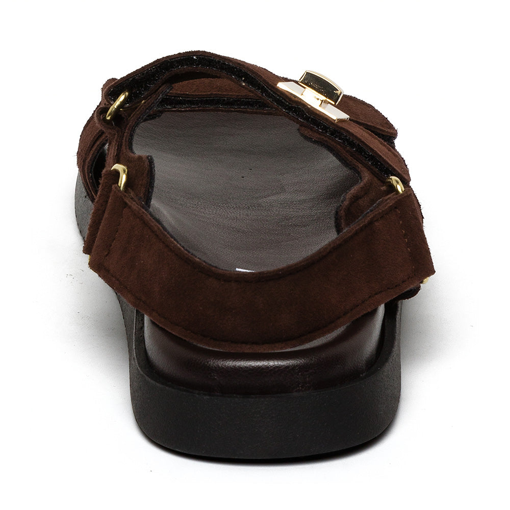 Mona-E Dark Brown Suede - view 4