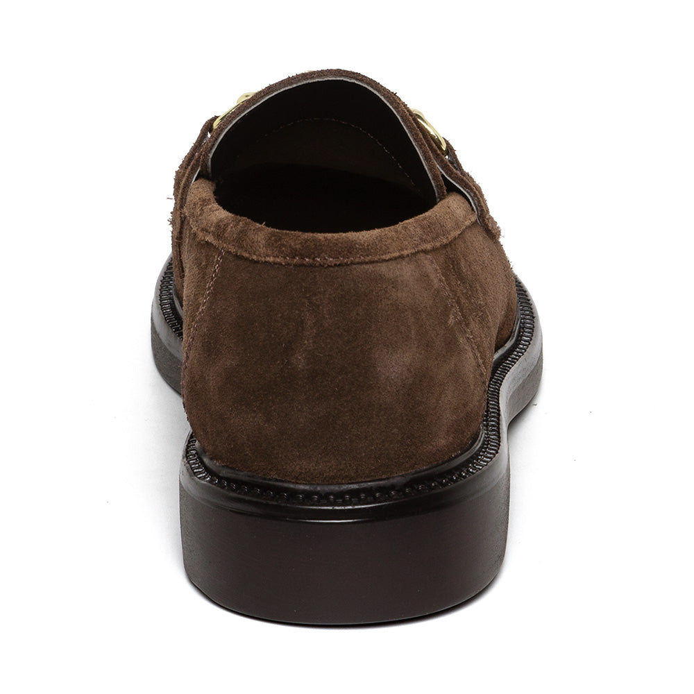 Huddles Brown Suede