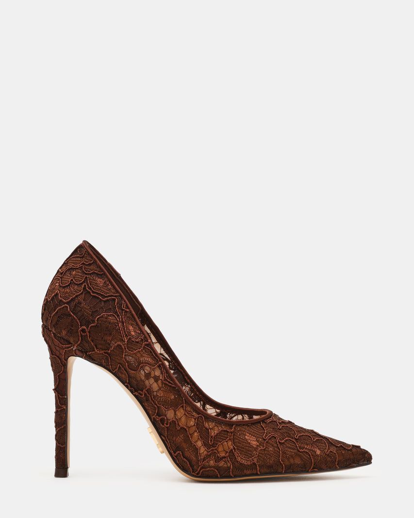 Evelyn-L Brown Lace