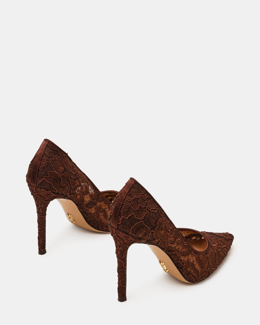 Evelyn-L Brown Lace - view 3