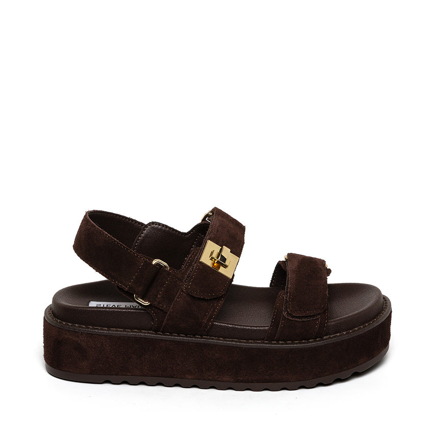 Bigmona Brown Suede