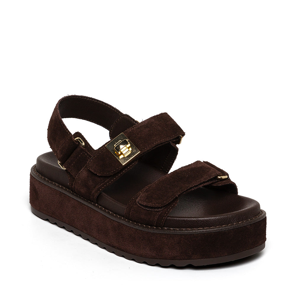 Bigmona Brown Suede