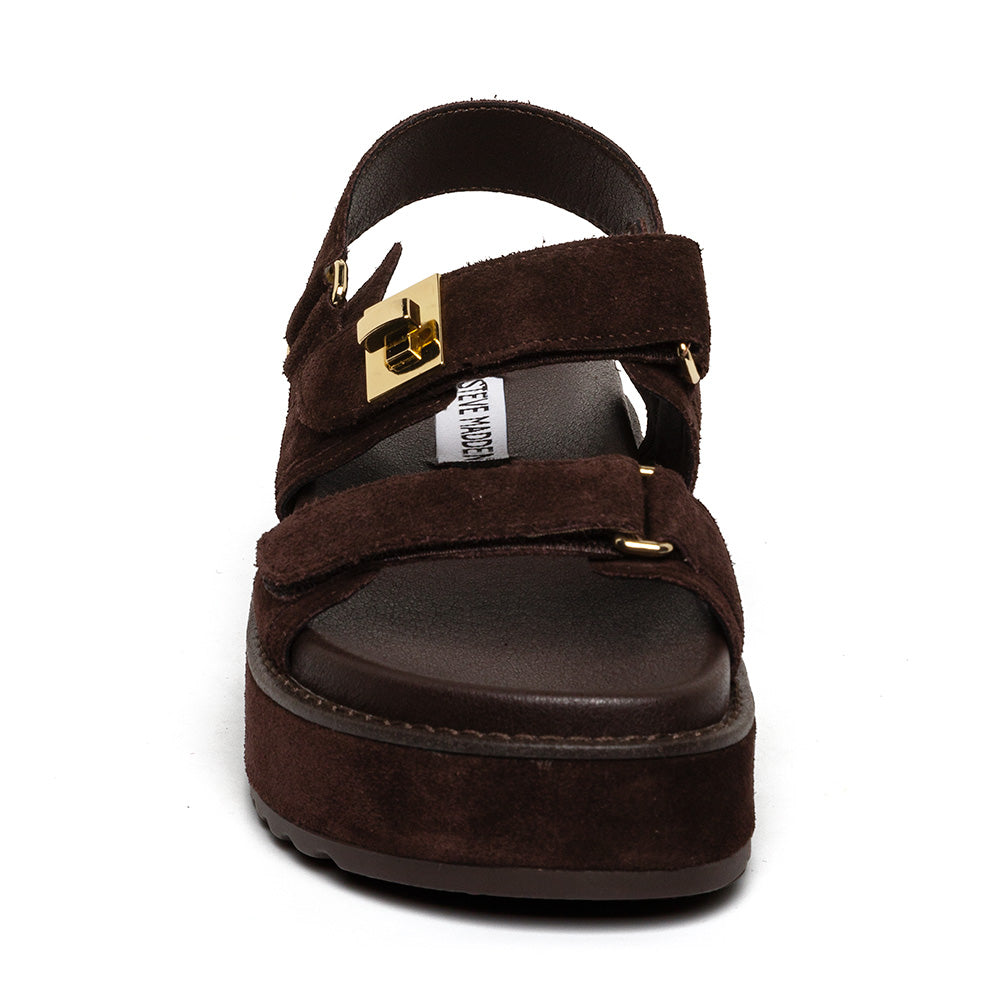 Bigmona Brown Suede