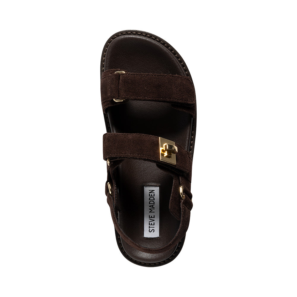 Bigmona Brown Suede