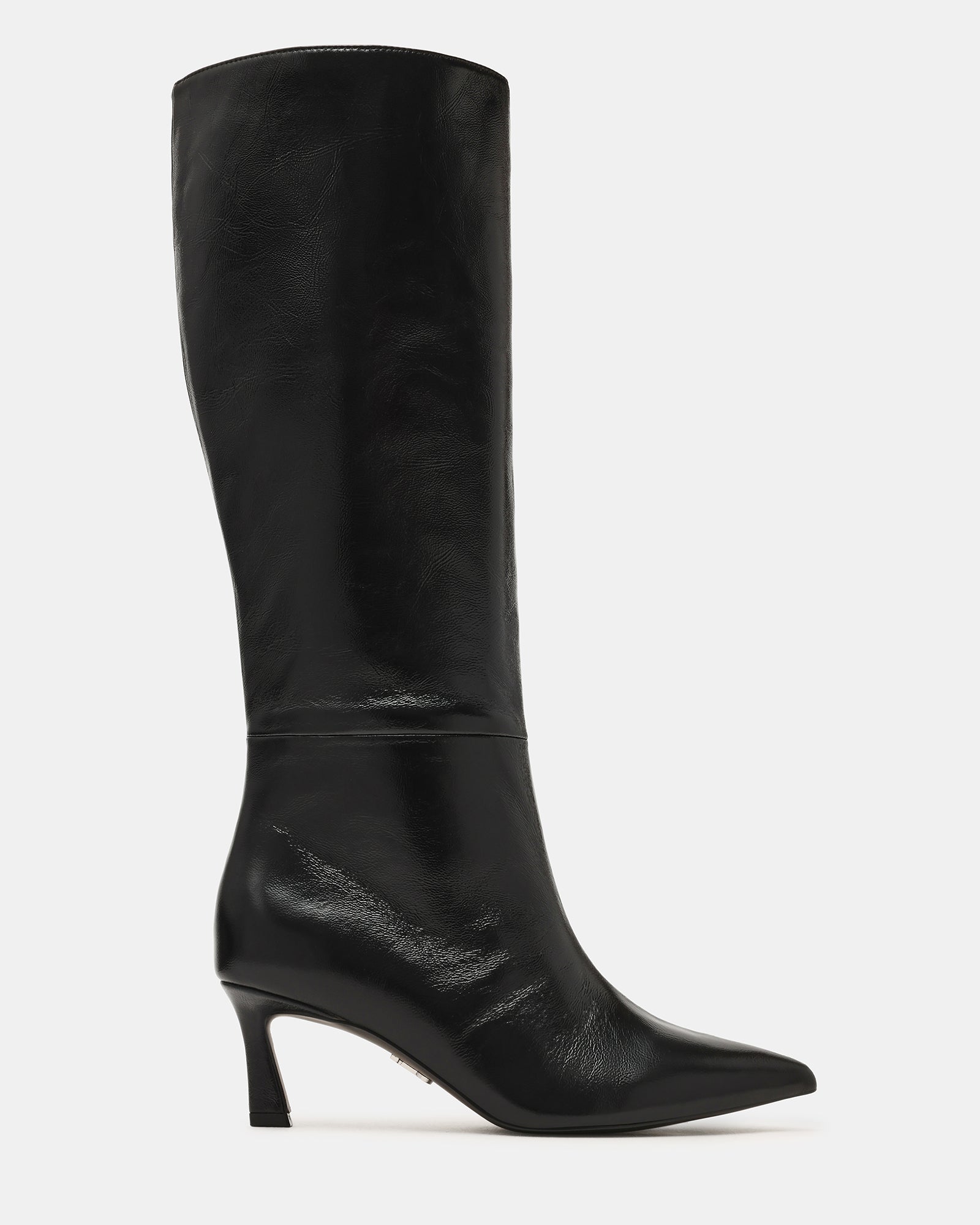 Lavan Black Crinkle Patent