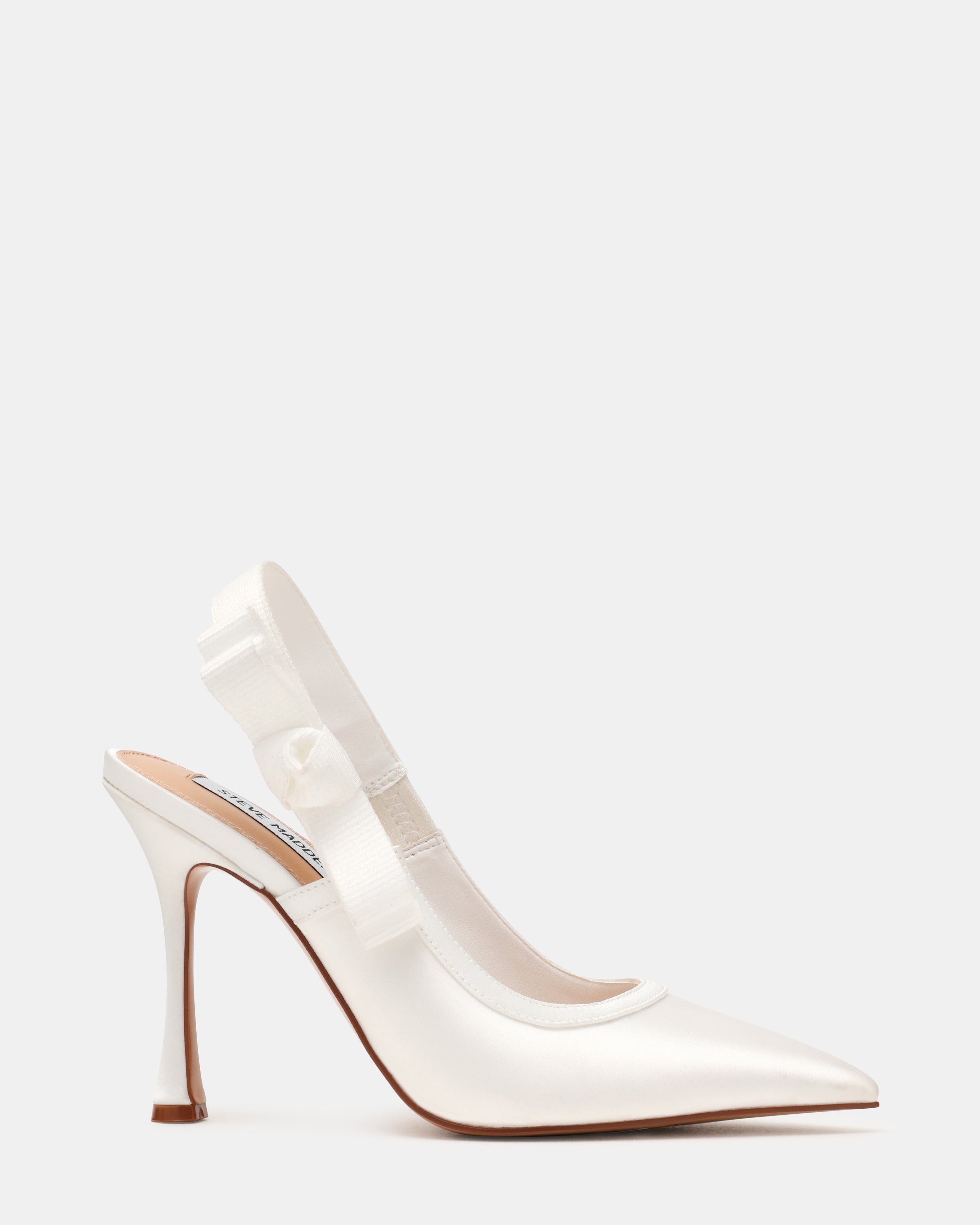 Brylie White Satin