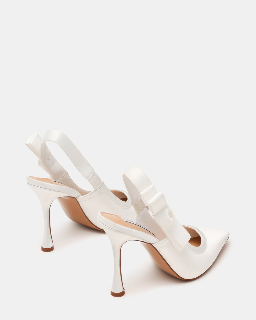Brylie White Satin - view 4