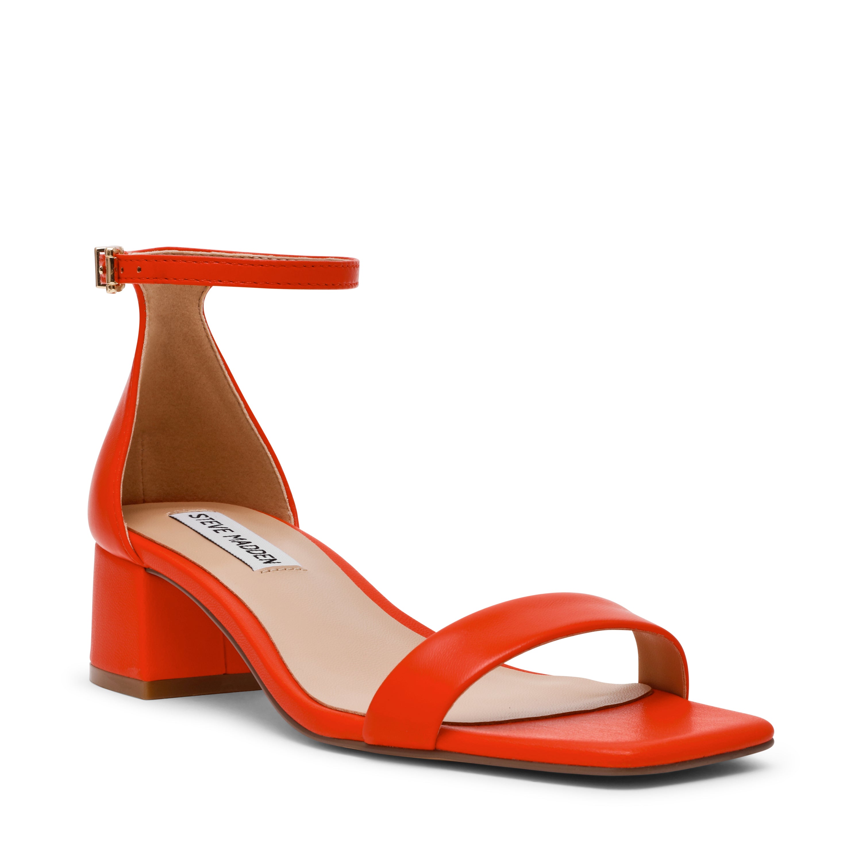 Gena Red Orange Leather - view 2