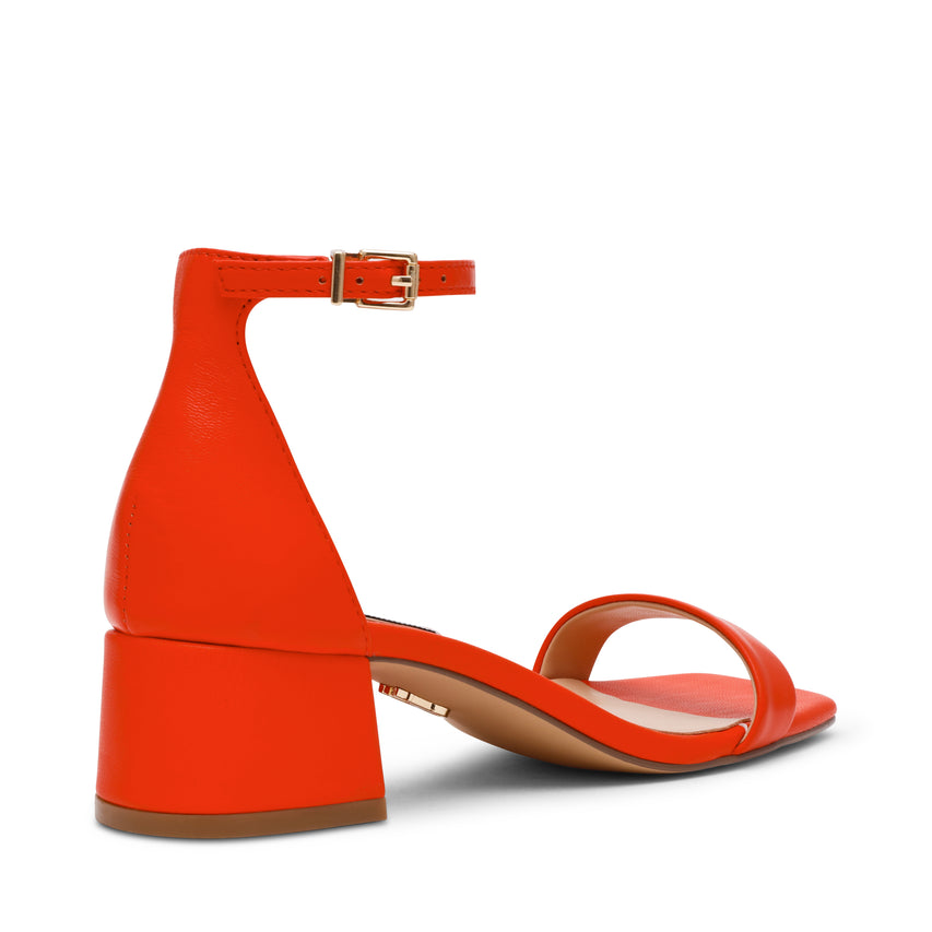 Gena Red Orange Leather - view 3