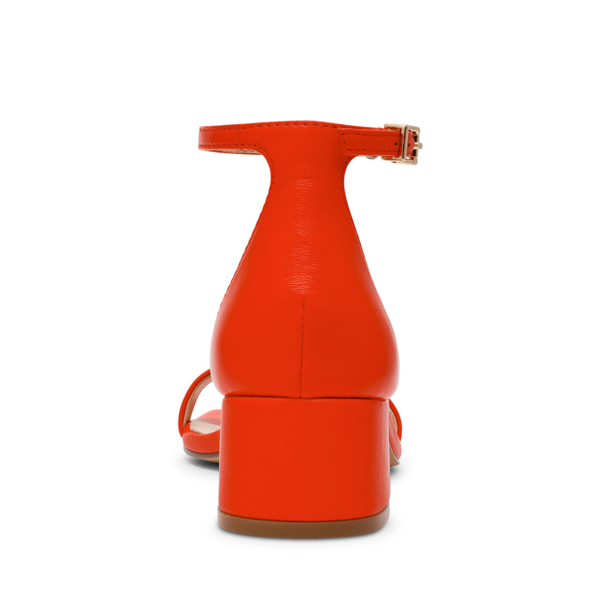 Gena Red Orange Leather - view 5