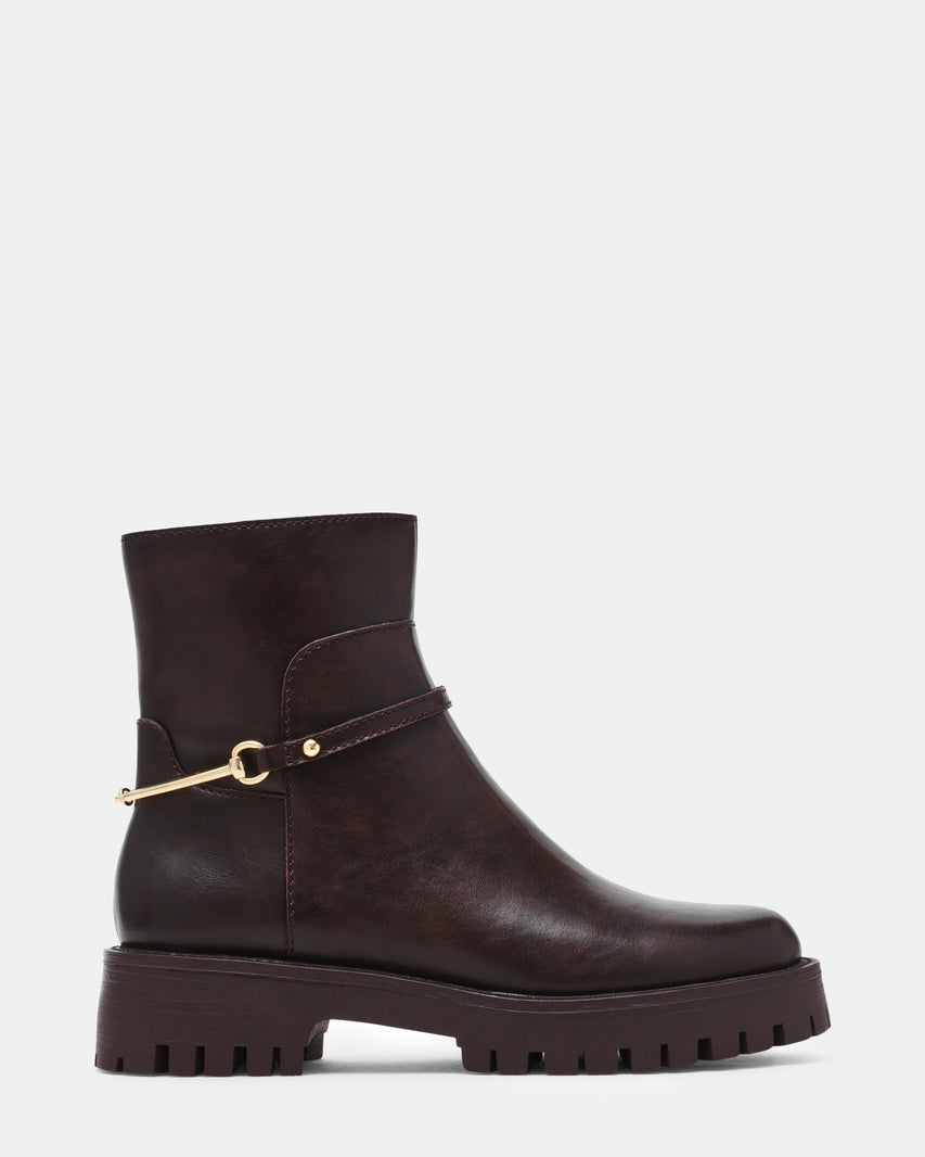 Last Call Brown Action Leather