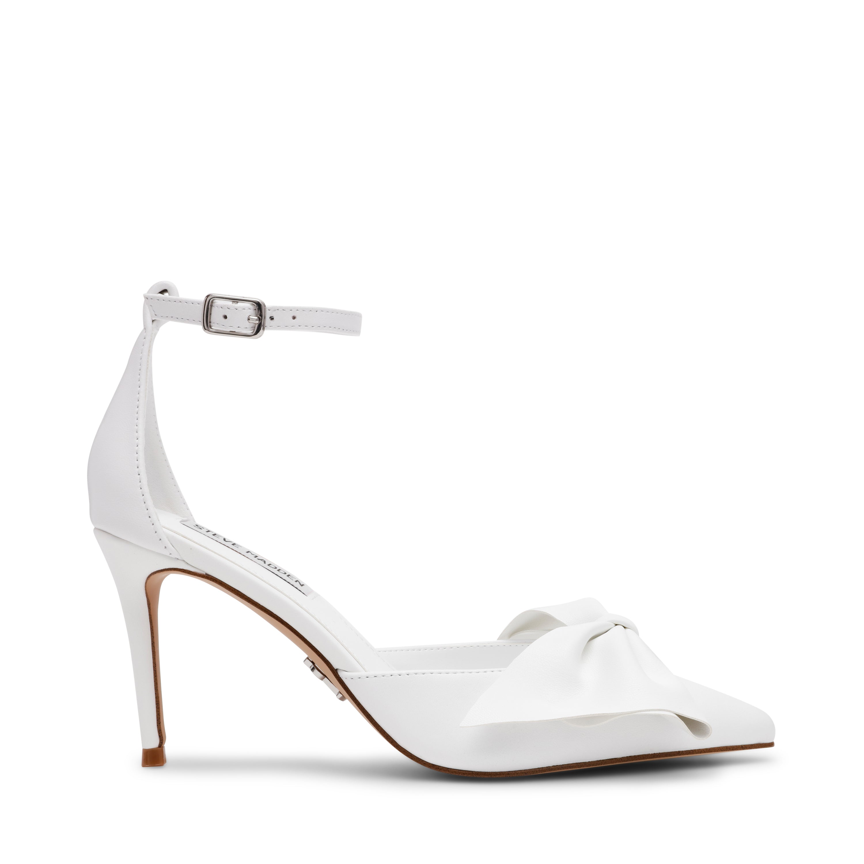 Lorina Bright White Leather