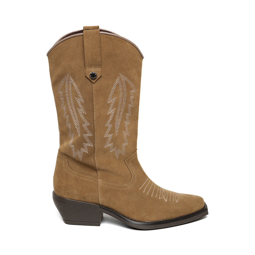 Wallace Taupe Suede