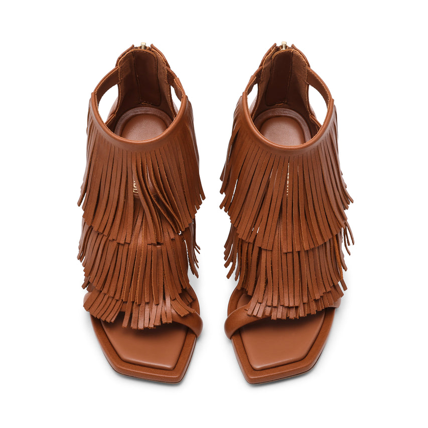 Fringzy Tan Leather