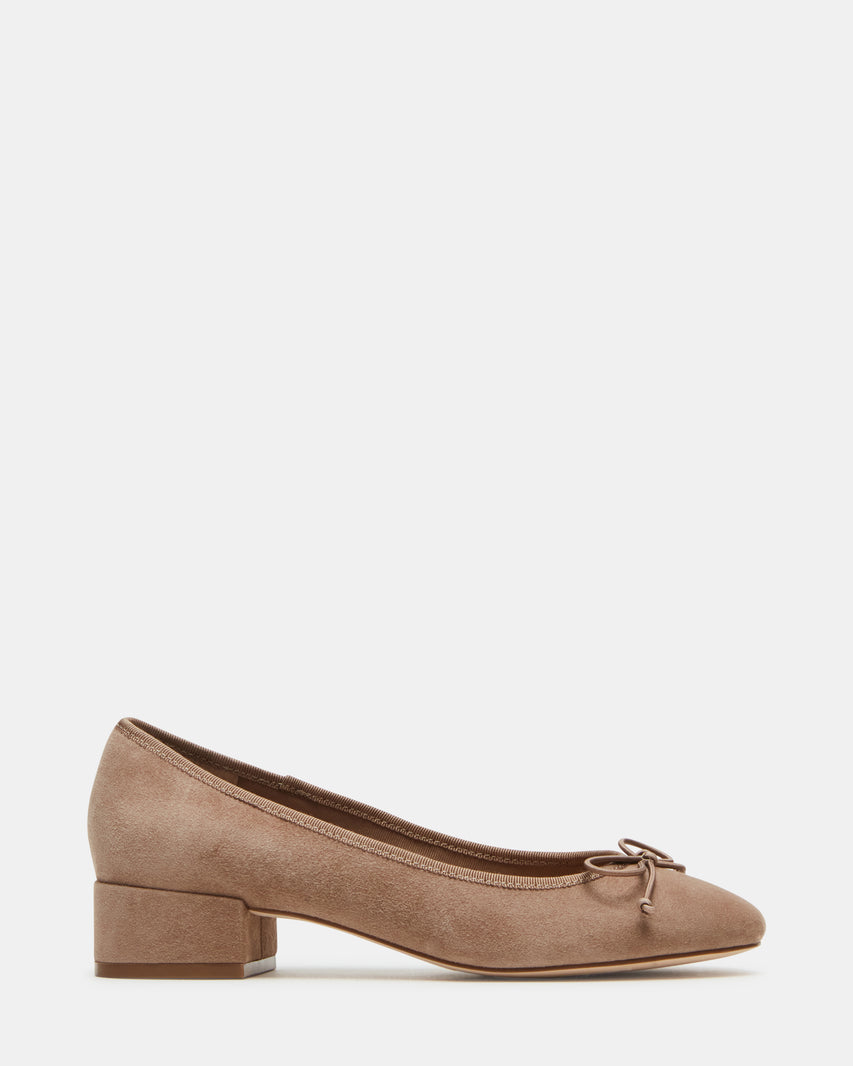 Cherisher Taupe Suede