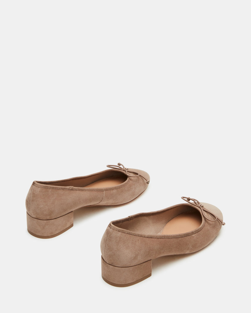Cherisher Taupe Suede
