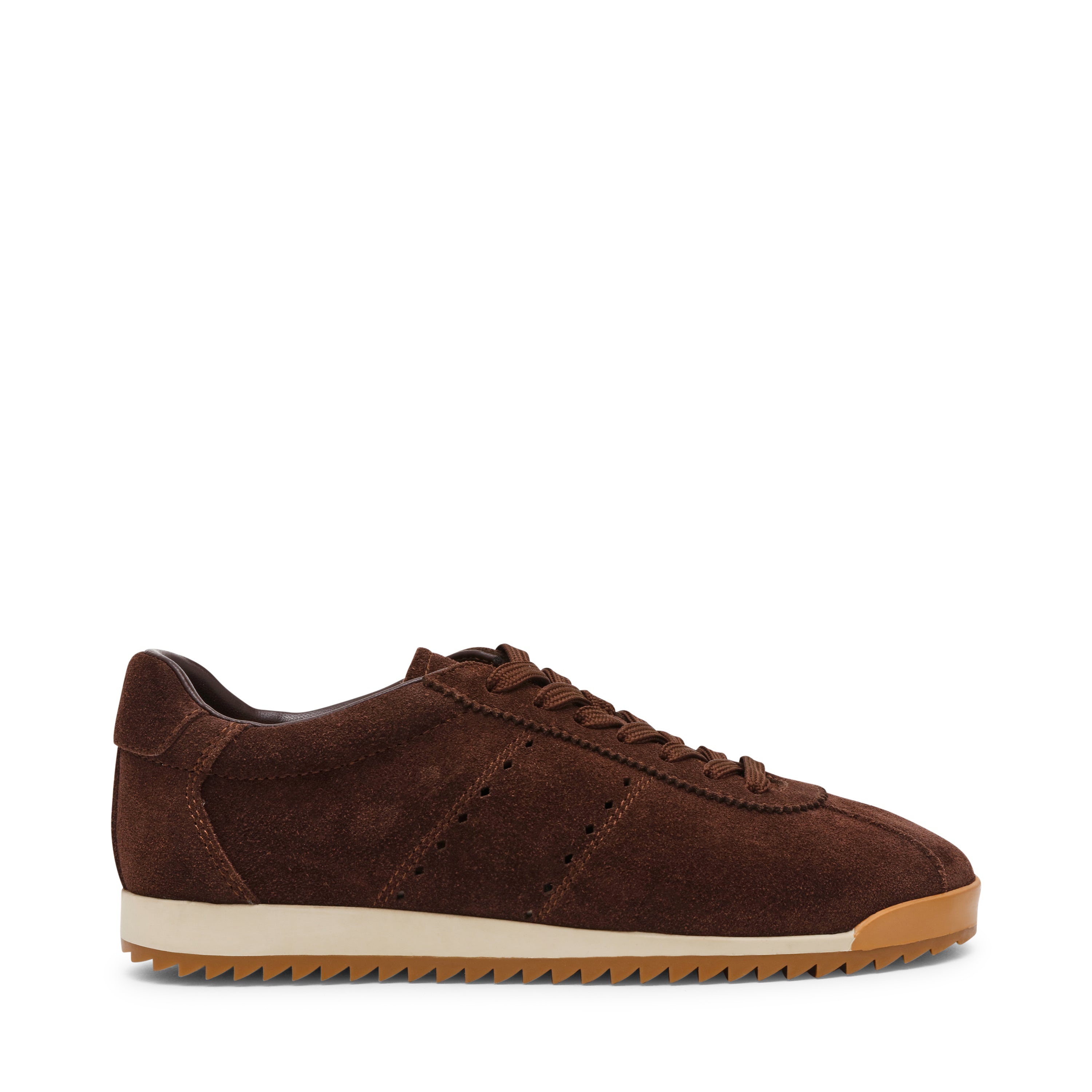 Mirage-Sm Chocolate Brown Suede