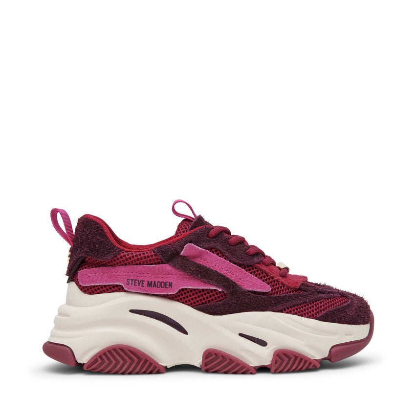 Possession-E Cherry Lacquer Suede