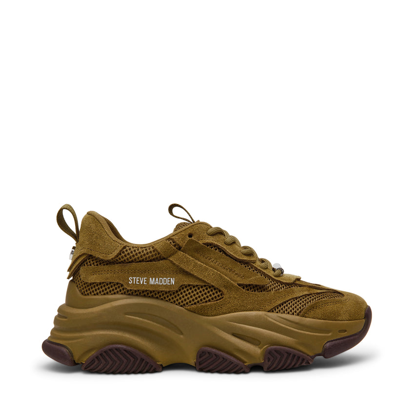 Possession-E Khaki Olive Suede