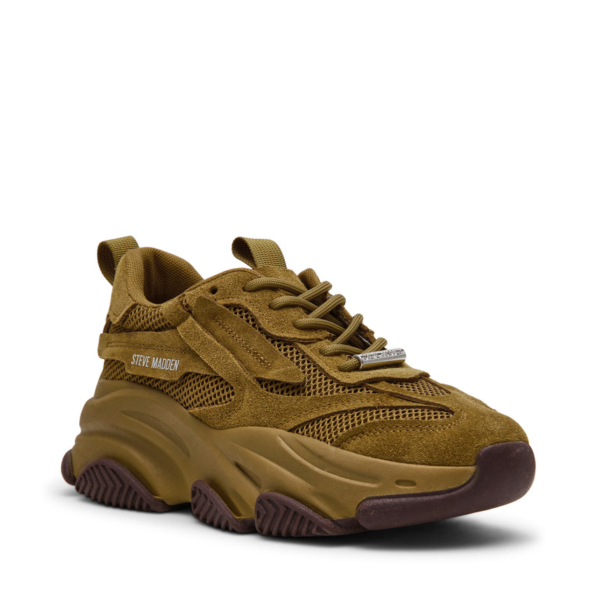 Possession-E Khaki Olive Suede - view 2