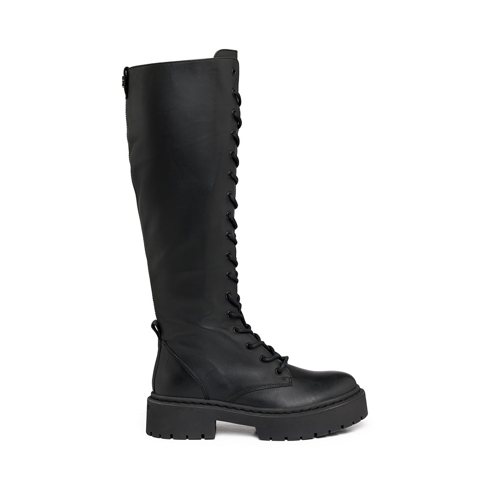 Germaine Black Leather