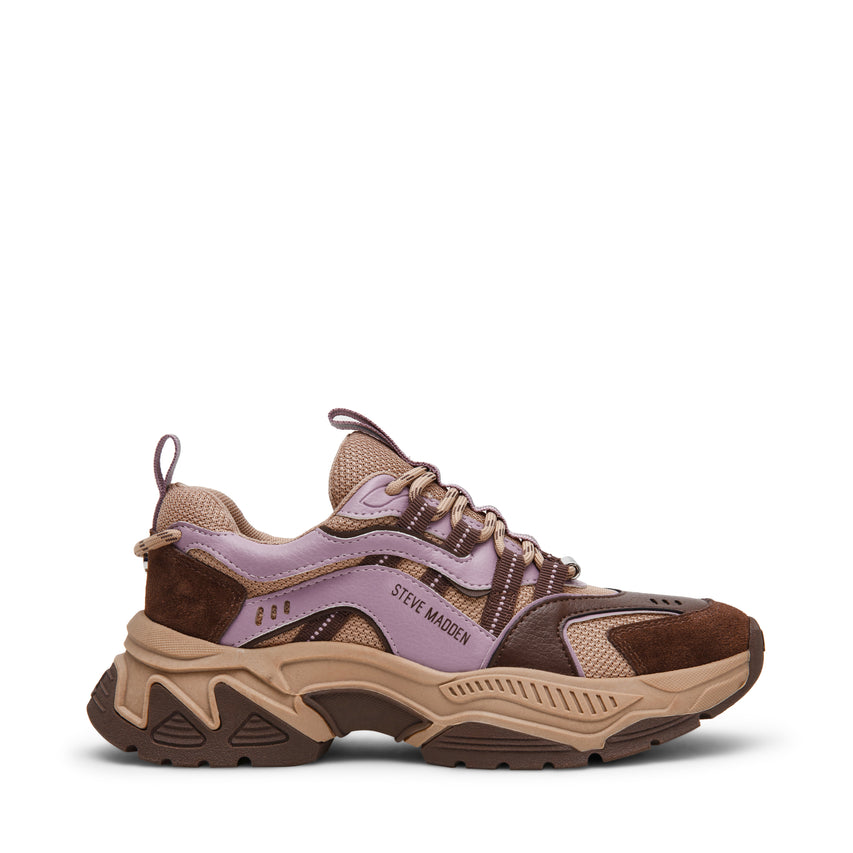 Animates-E Brown Taupe/Mauve