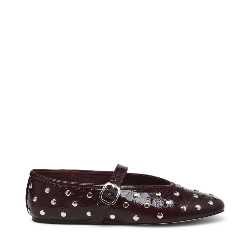 Archer Cherry Lacq Leather