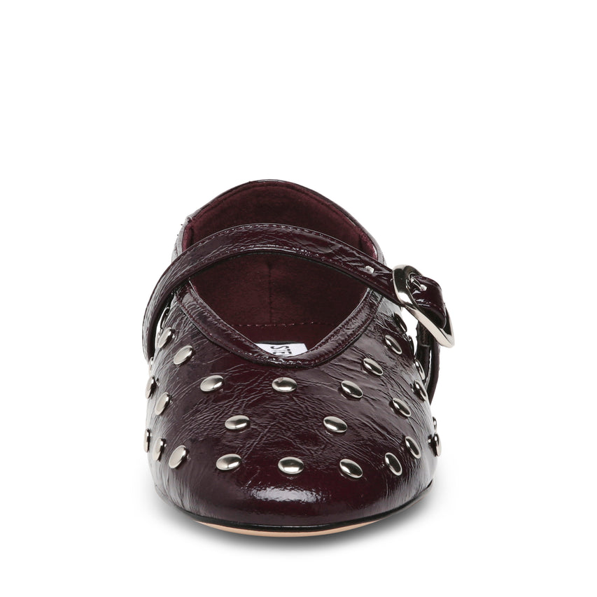 Archer Cherry Lacq Leather