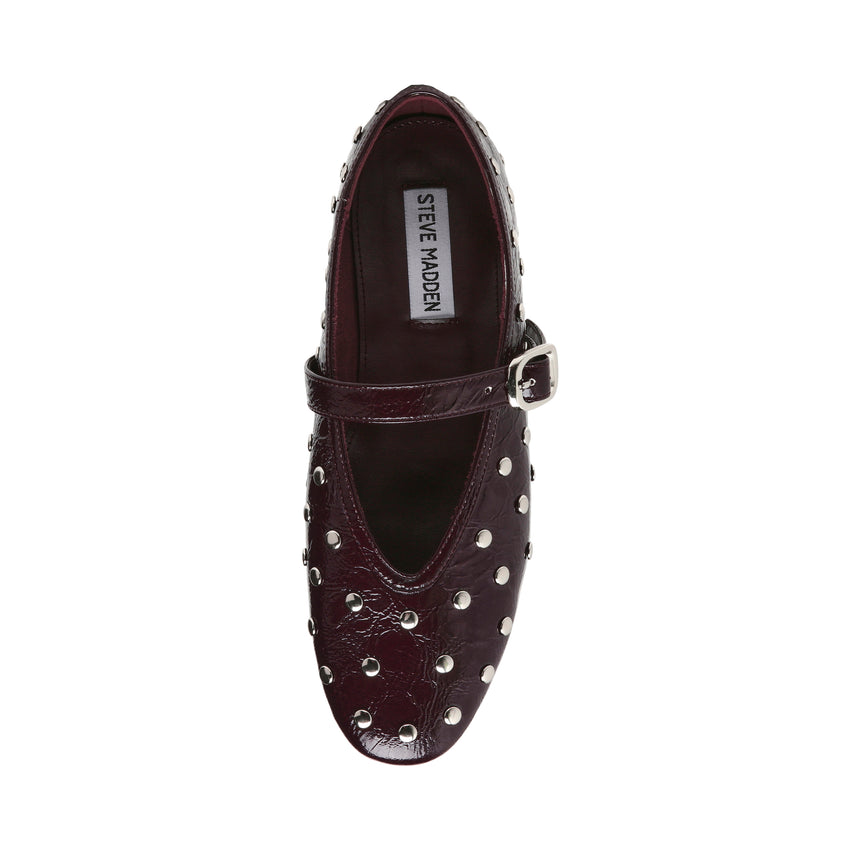 Archer Cherry Lacq Leather