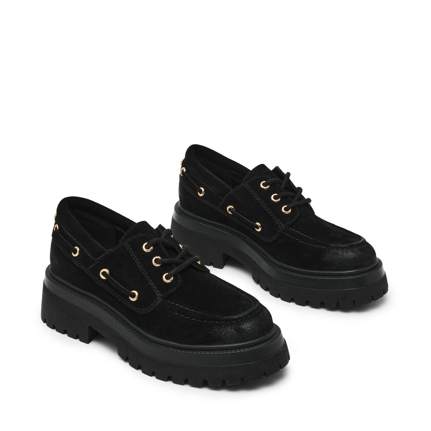 Detroit Black Suede