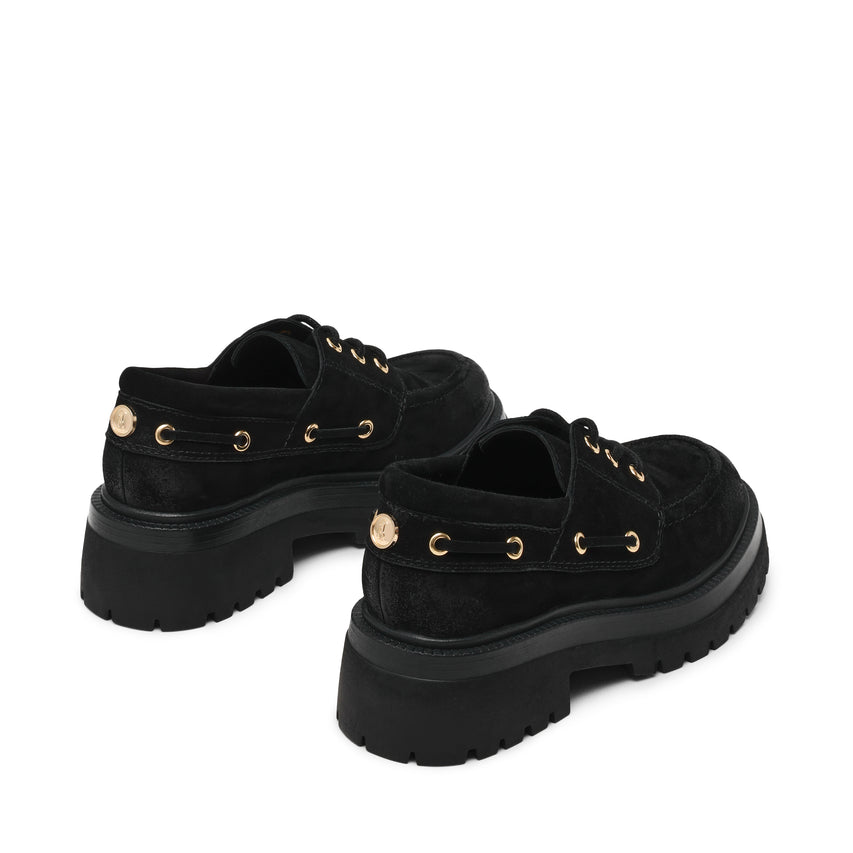 Detroit Black Suede