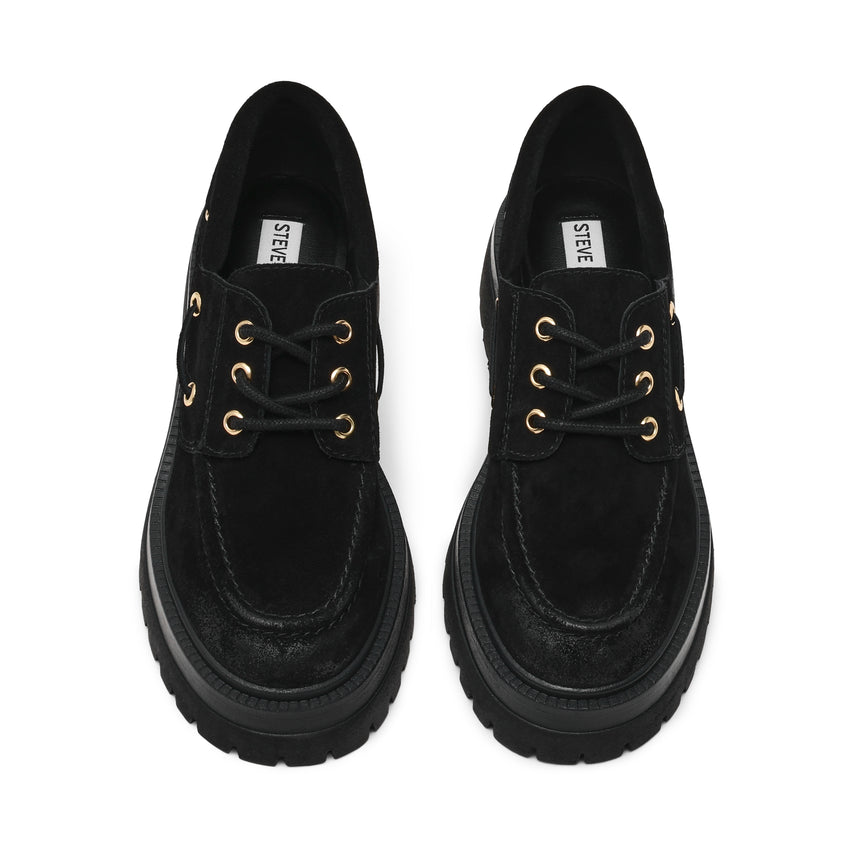 Detroit Black Suede