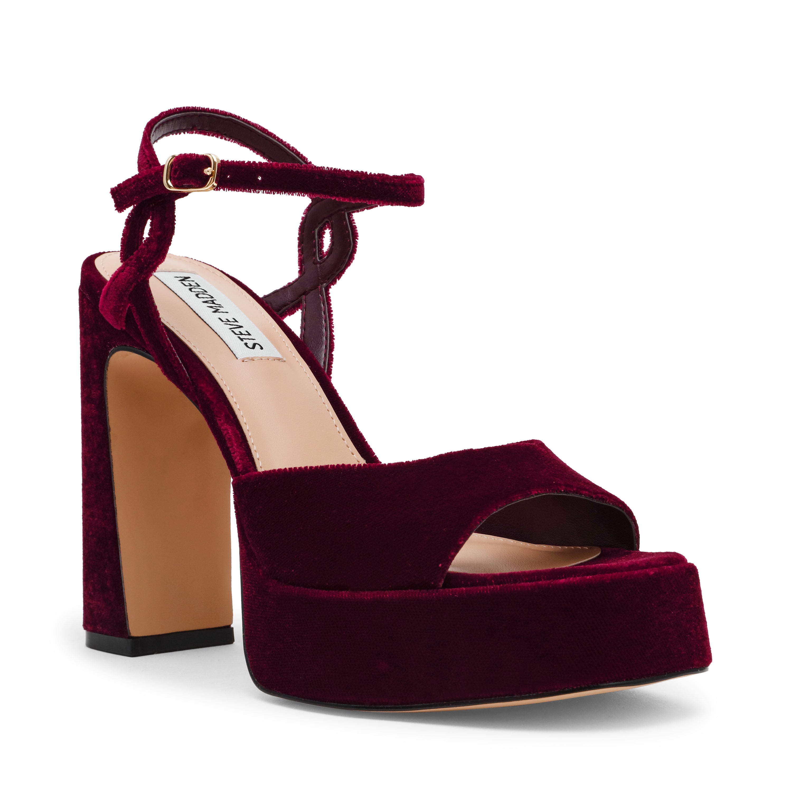 Miliana Dark Cherry Suede