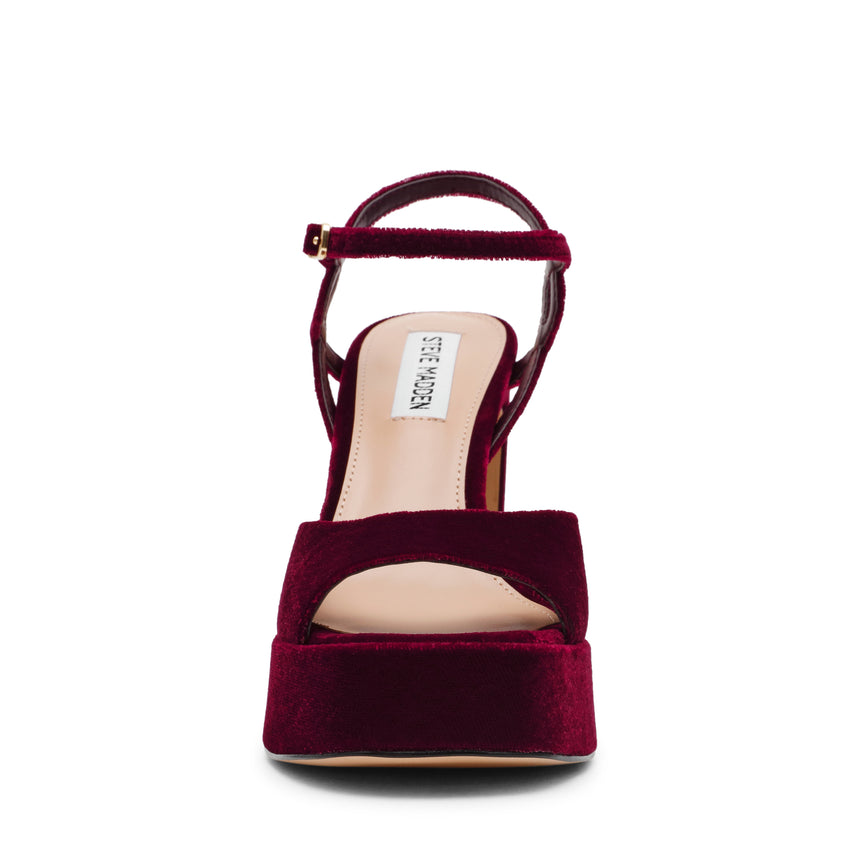 Miliana Dark Cherry Suede
