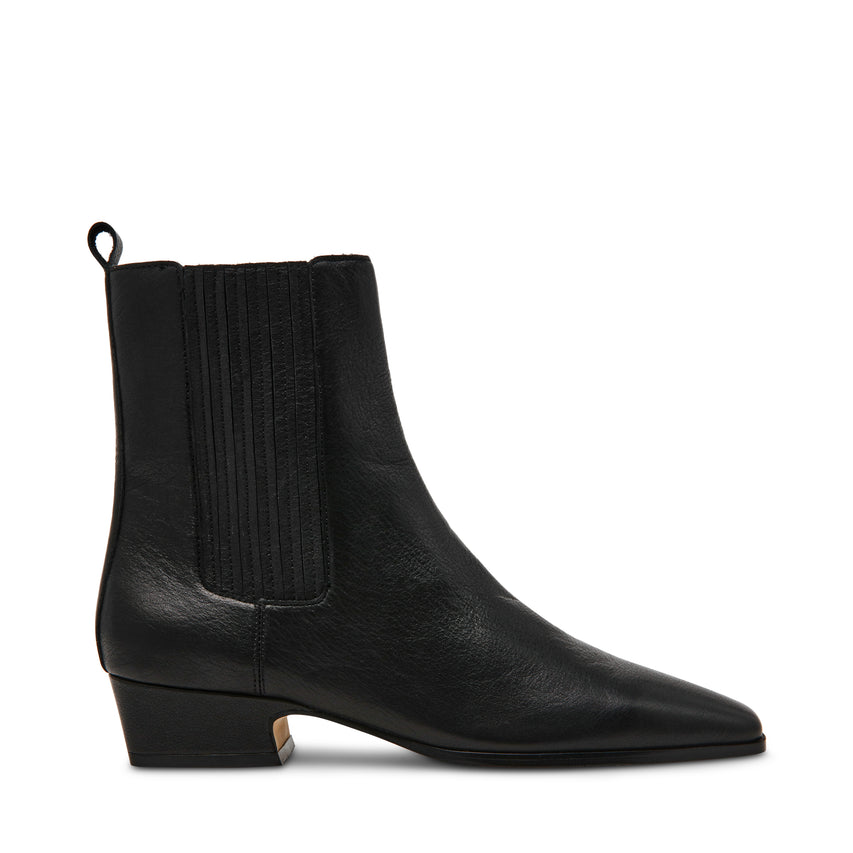 Dusty Black Leather