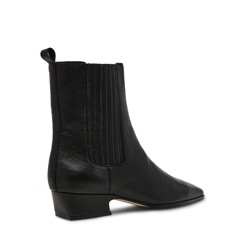 Dusty Black Leather