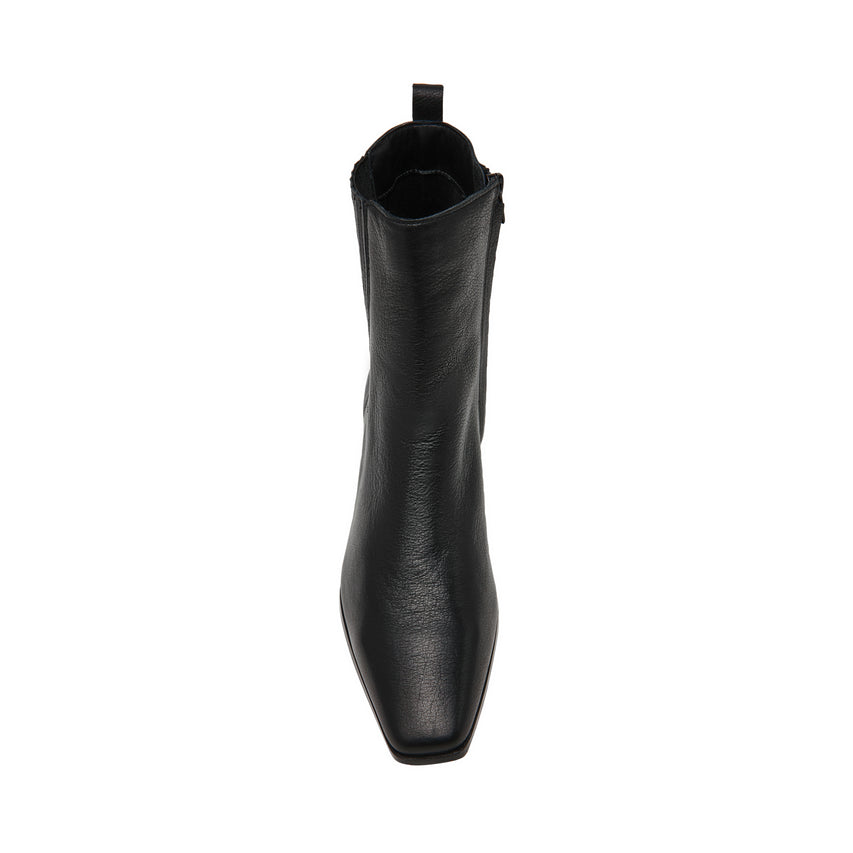Dusty Black Leather