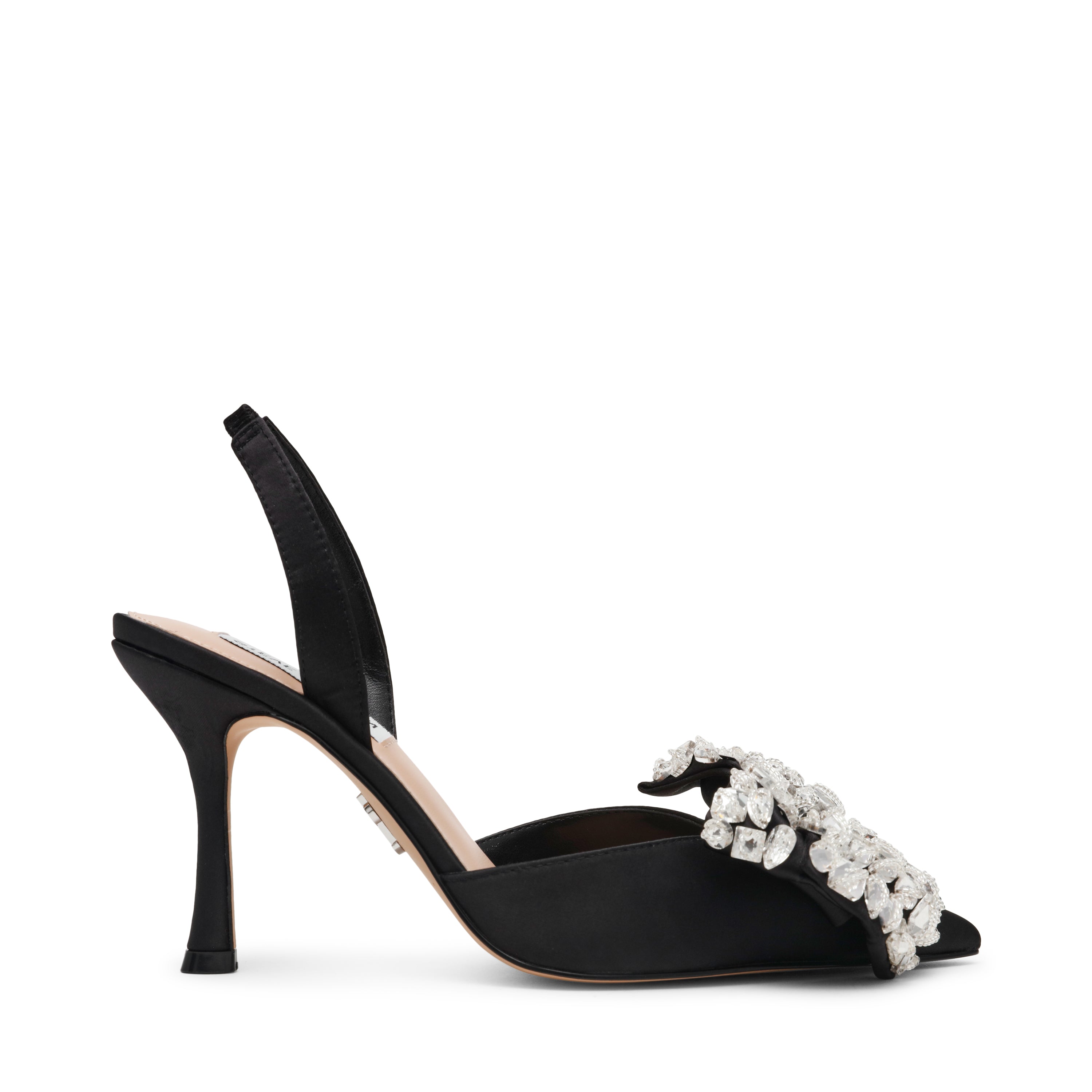 Lovie Black Satin